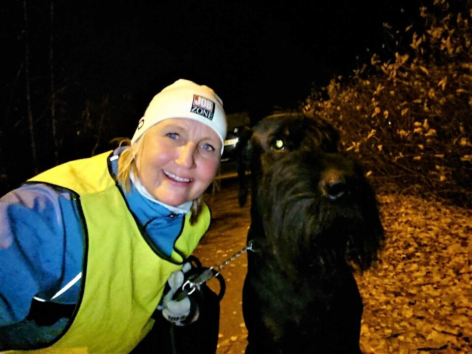 Ny løype og ny giv for Vinterjoggen på Hamar Hund_og_eier.jpg