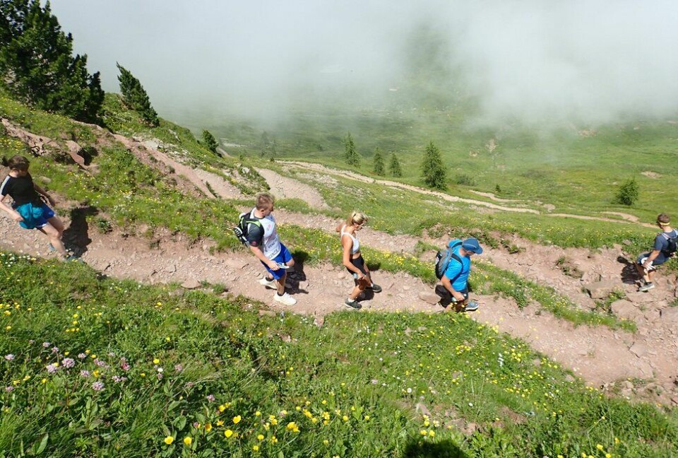 Påmeldingen er åpnet for Kondisturen til Dolomittene På Kondistur fra Passo Rolle til Passo di Valles i Dolomittene i Italia