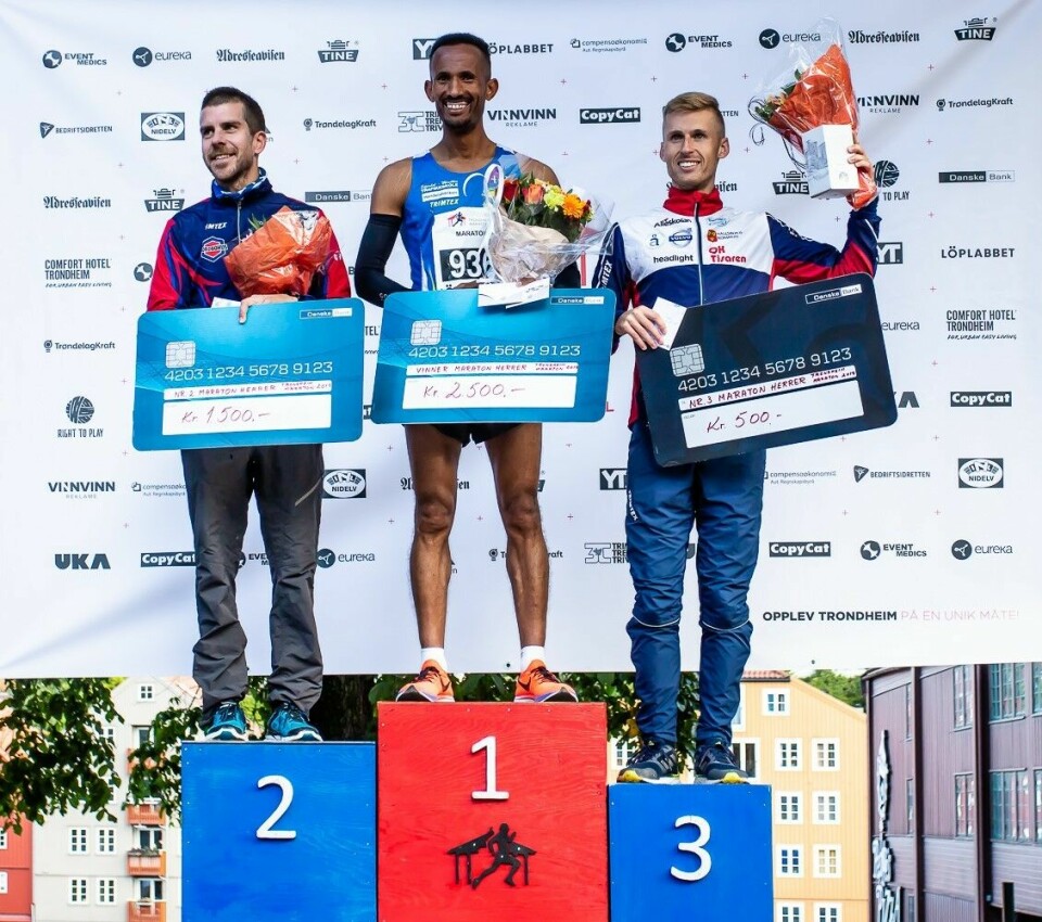 Rekordstort Trondheim Maraton med 67 % deltagervekst Pallen_menn_maraton.jpg