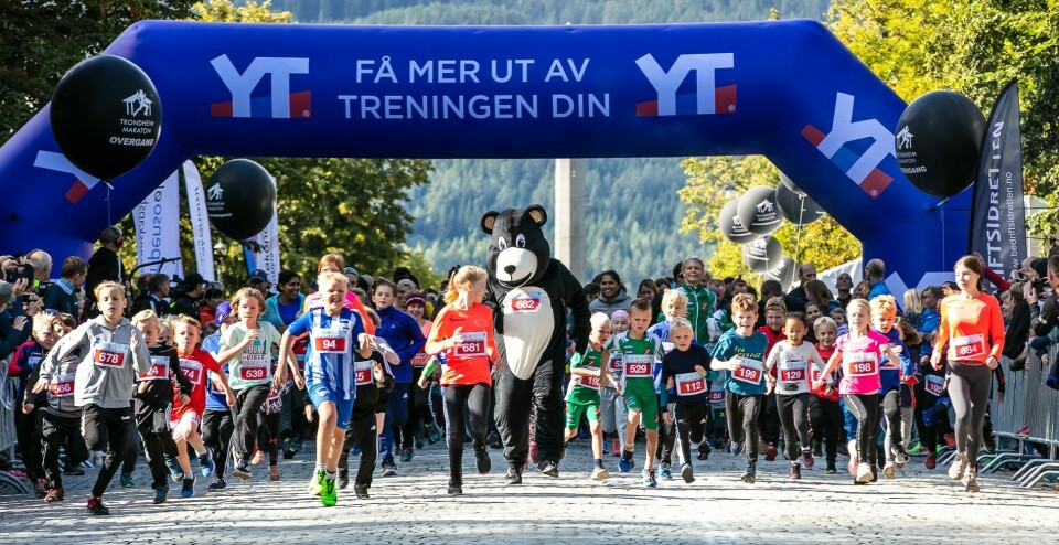 Rekordstort Trondheim Maraton med 67 % deltagervekst Start_barneløp.jpg
