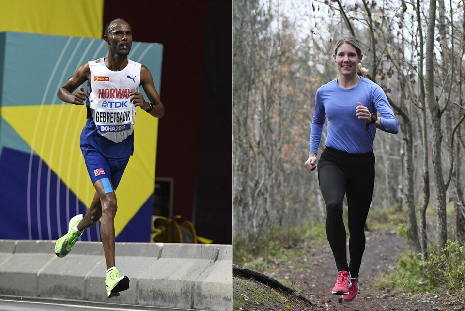 Med god klaff nå til helga kan det bli deltakelse på maraton i EM eller VM seinere i sommer for Weldu Negash Gebretsadik og Maria Sagnes Wågan. (Foto: Bjørn Johannessen) Med god klaff nå til helga kan det bli deltakelse på maraton i EM eller VM seinere i sommer for Weldu Negash Gebretsadik og Maria Sagnes Wågan. (Foto: Bjørn Johannessen)