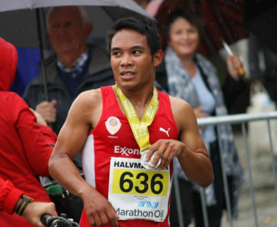 Simen Bergseth vant Stavanger halvmaraton på 1.13.11 simenbergseth