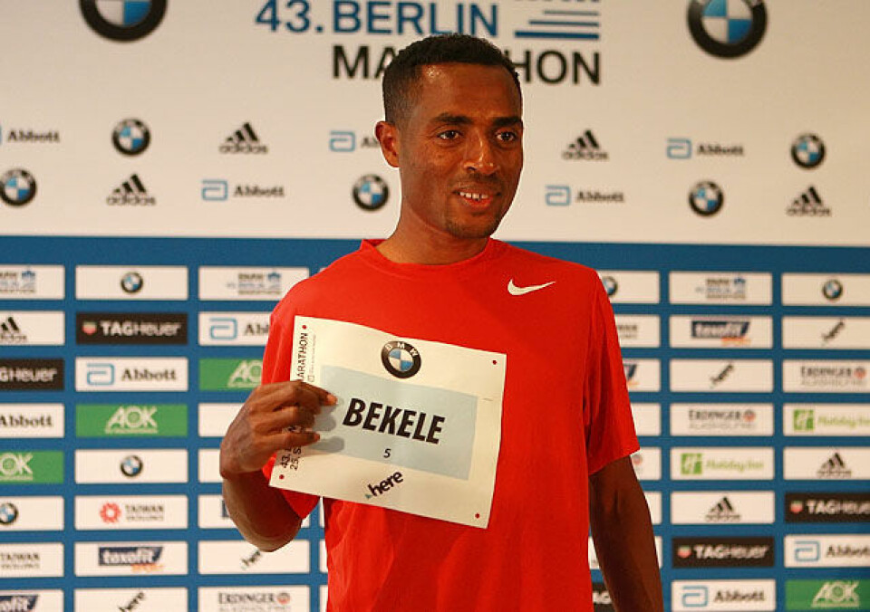 Maratonduell mellom Kenenisa Bekele og Wilson Kipsang i Berlin Kenenisa_Bekele_med_startnr_AZ3T3139.jpg