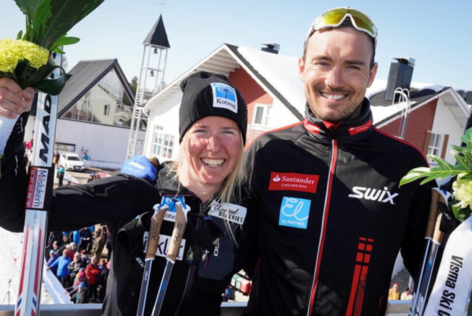 Astrid Øyre Slind og Andreas Nygård. Foto : Arrangøren Astrid Øyre Slind og Andreas Nygård. Foto : Arrangøren