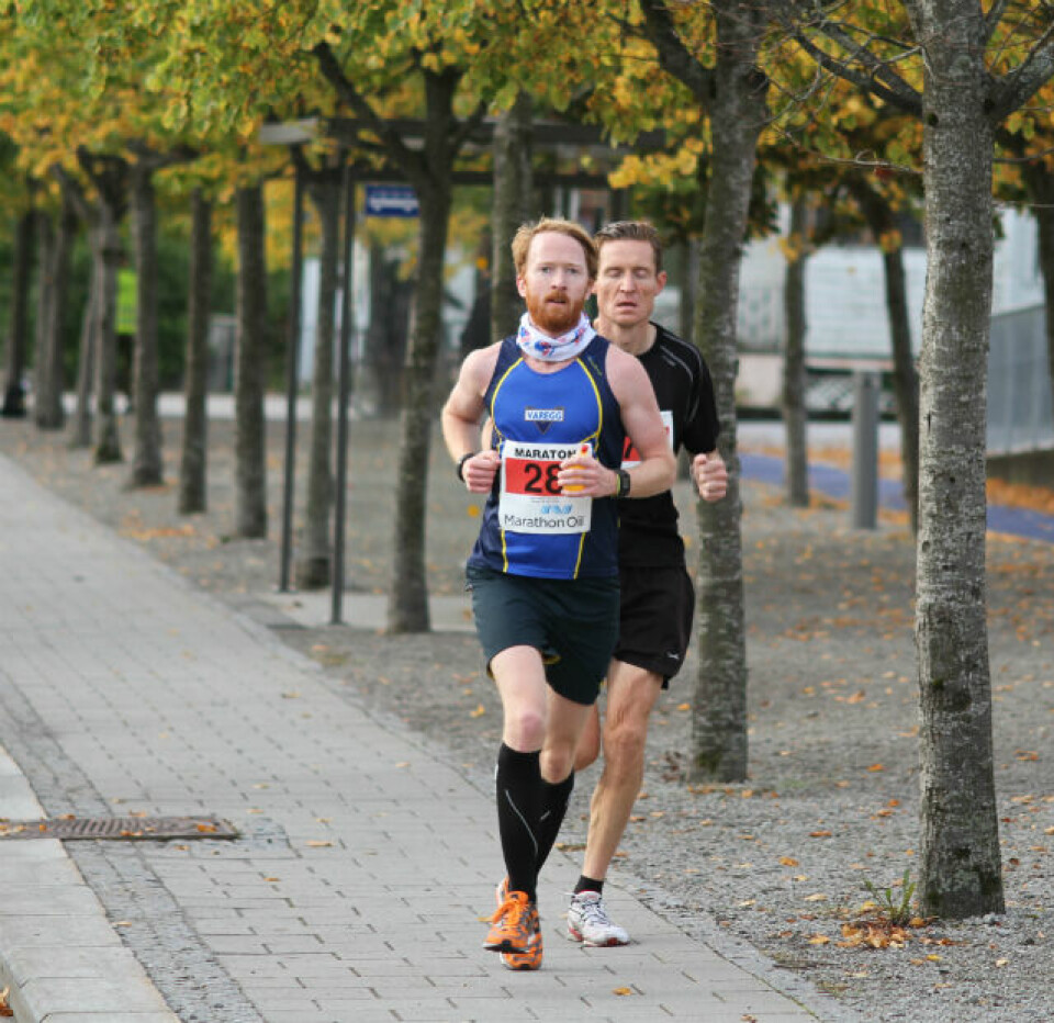 Simen Bergseth vant Stavanger halvmaraton på 1.13.11 lederemaraton.jpg