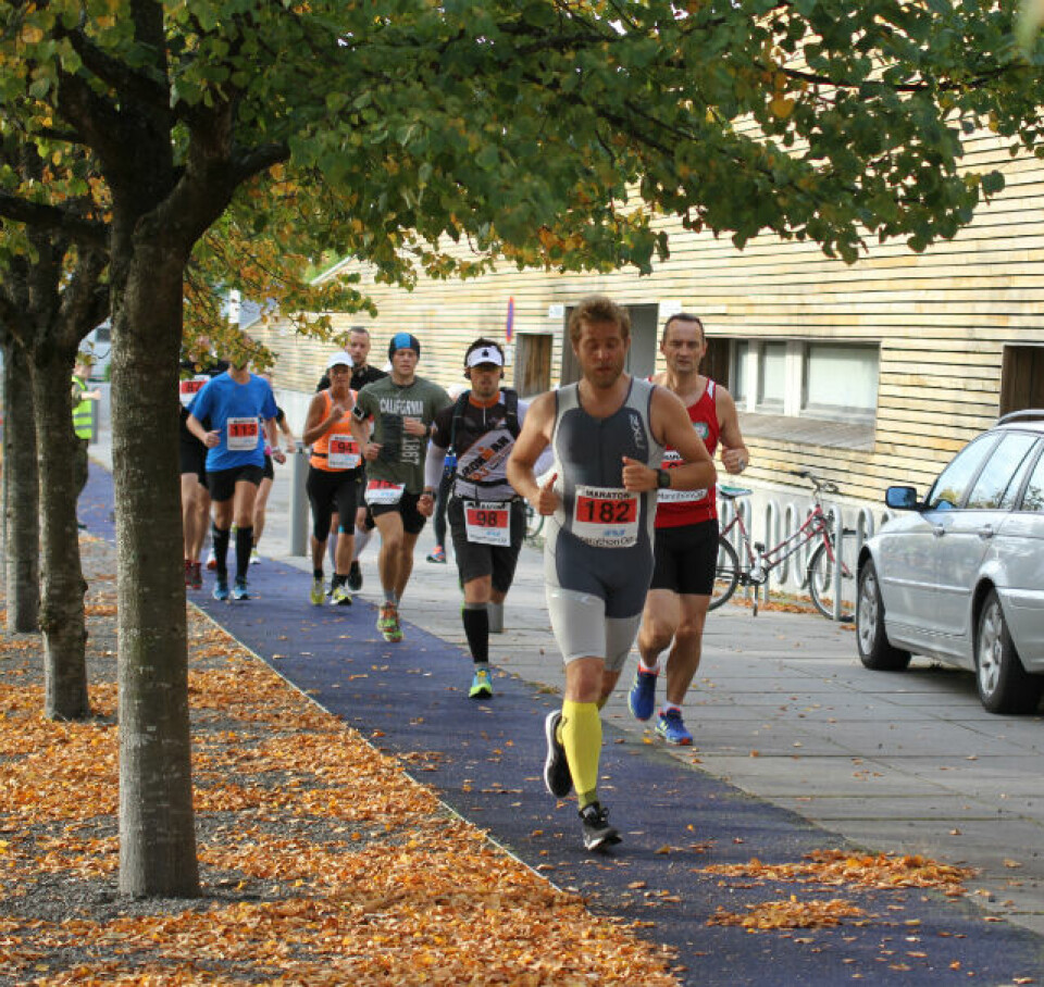 Simen Bergseth vant Stavanger halvmaraton på 1.13.11 maraton1.jpg
