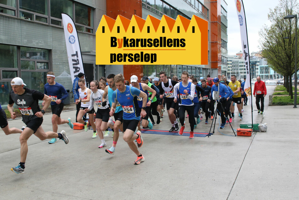 Bykarusellens perseløp i Bergen fortsetter 18. mai Bykarusellens perseløp 1 - 2022