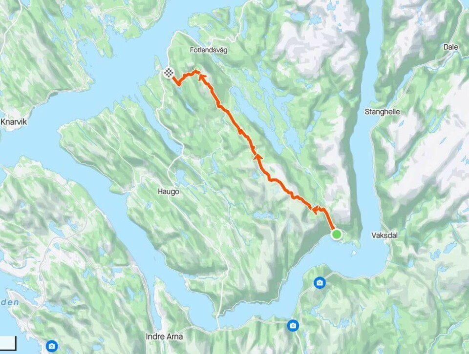Klart for Osterøy på tvers 1. juni Løypen_Osterøy på tvers.JPG