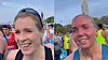 Silje Eklund og Marte Mæhlum Johansen var de to beste norske kvinnene i Valencia Marathon. Silje er en rutinert maratonløper som har vært norgesmester på distansen. Marte er tidligere langrennsløper som nå debuterte på maraton. (Foto: Arne Dag Myking)