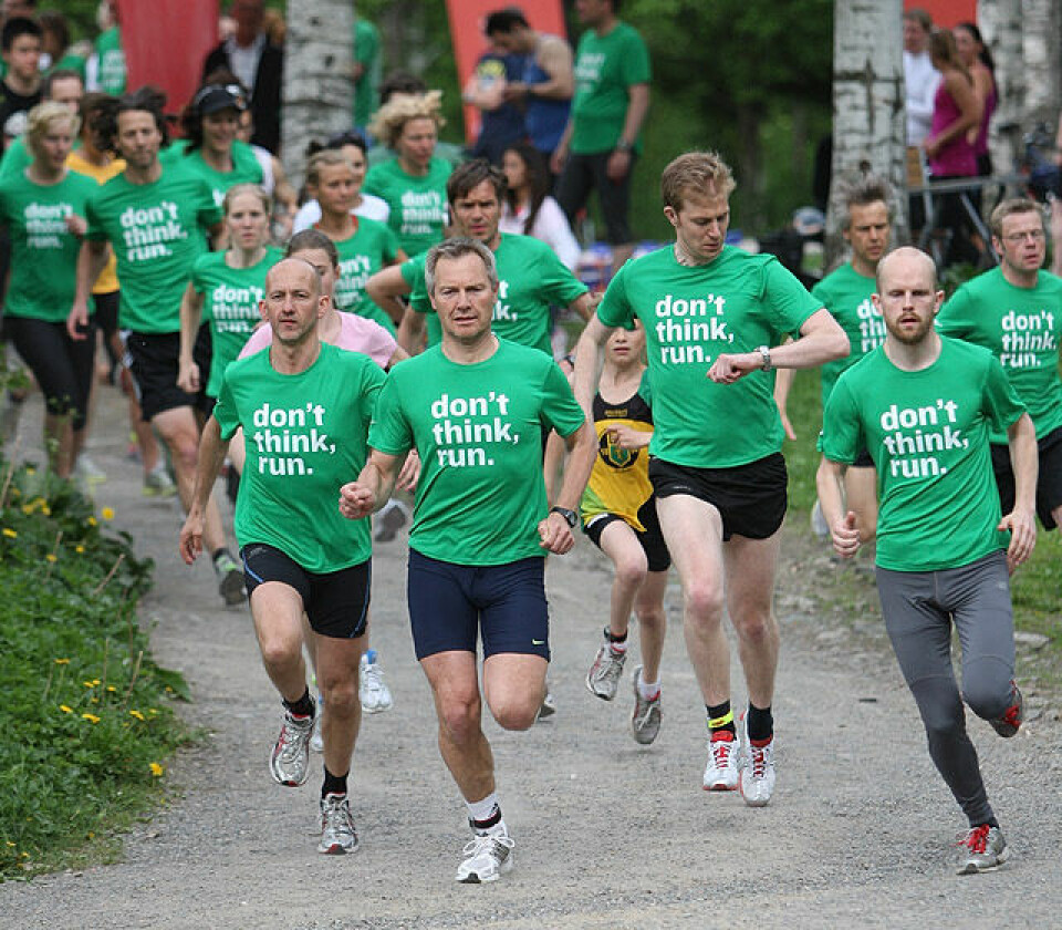 Over 500 fullførte The Nike Race Sognsvann! Start_pulje2_9C0E4422