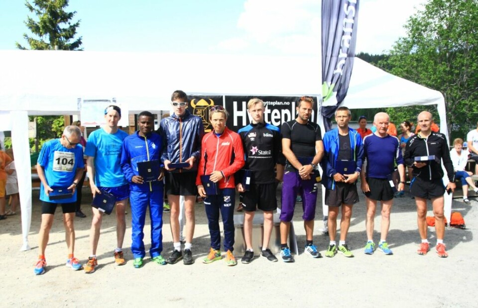 Favorittseiere i Nordmarka Halvmaraton klassevinnere herrer.jpg