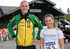 Sara Pettersen Fuglu og Harald Furuseth vant den 56. utgaven av Dragsjøen Rundt (Foto:Bjørn Hytjanstorp).