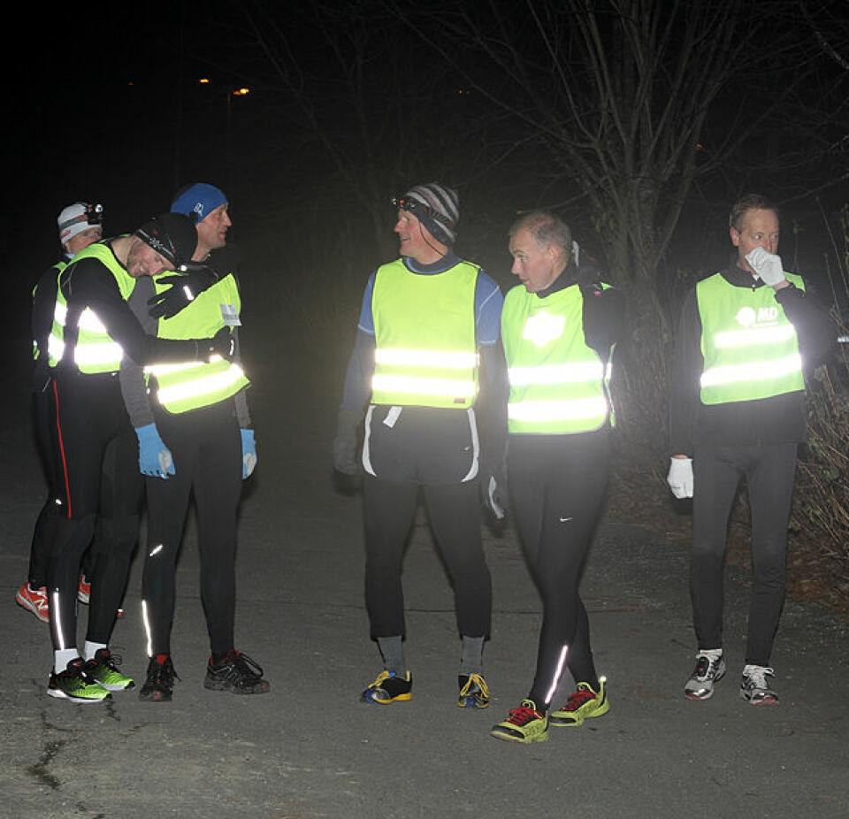 Vinterjogg med alt på det tørre