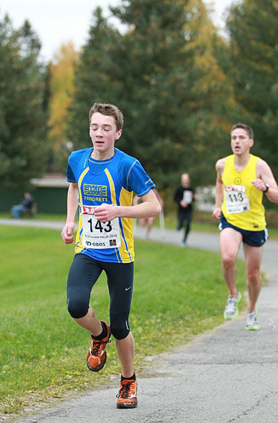 528 løp Nøklevann Rundt! Sondre_Aksel_Qvale_vinner12_13_5km_A20G9140
