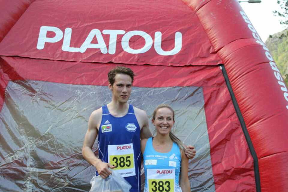 Dagens vinnere, Espen Roll Karlsen og Anita Iversen Lilleskare Dagens vinnere, Espen Roll Karlsen og Anita Iversen Lilleskare