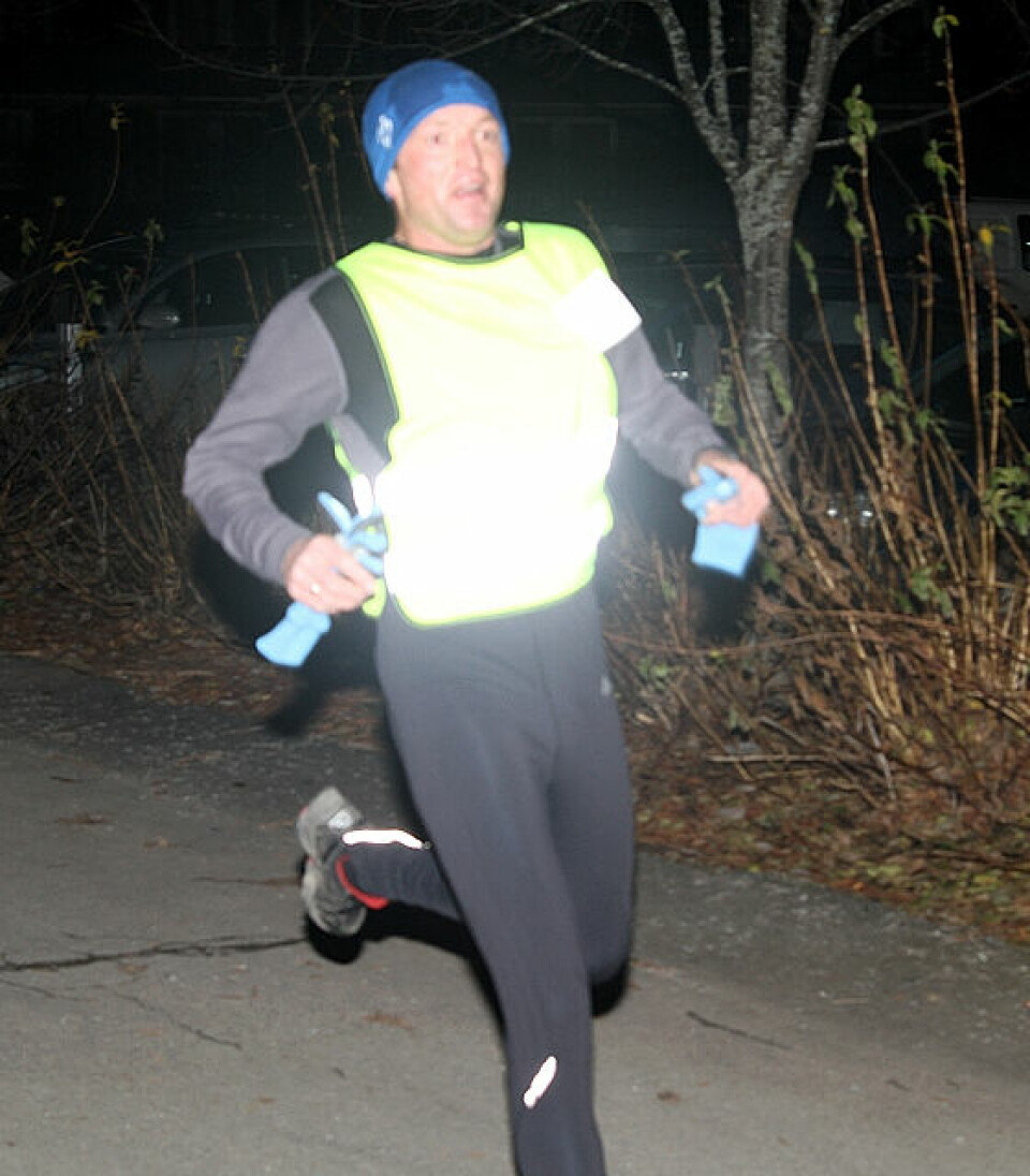 Vinterjogg med alt på det tørre
