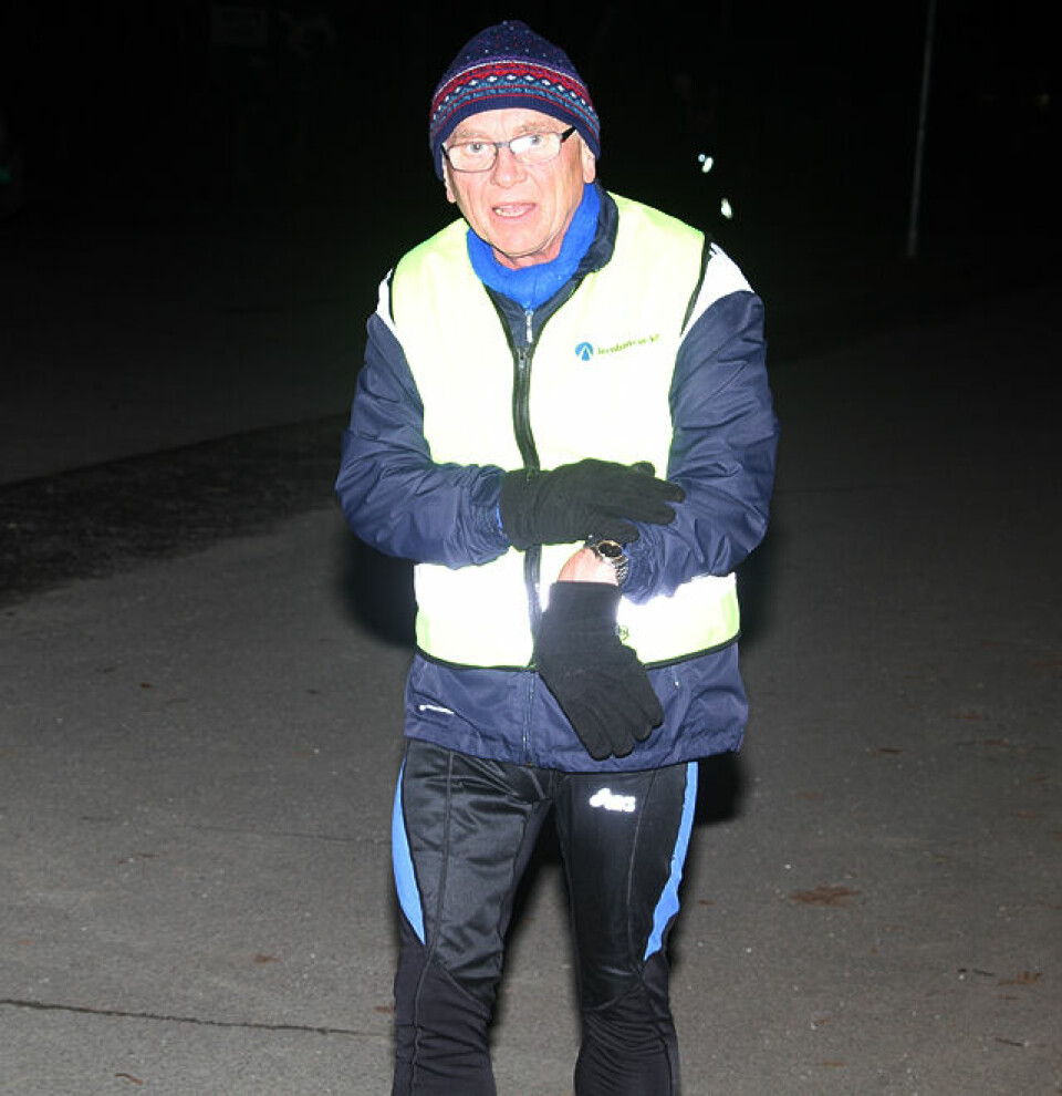 Vinterjogg med alt på det tørre