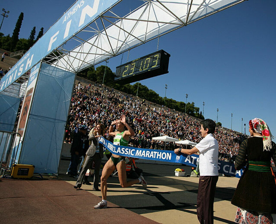 Den store maratonopplevelsen i Aten