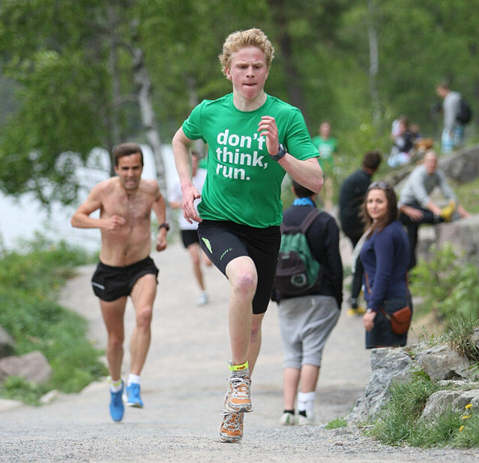 Over 500 fullførte The Nike Race Sognsvann! De_to_foerste_9C0E4548