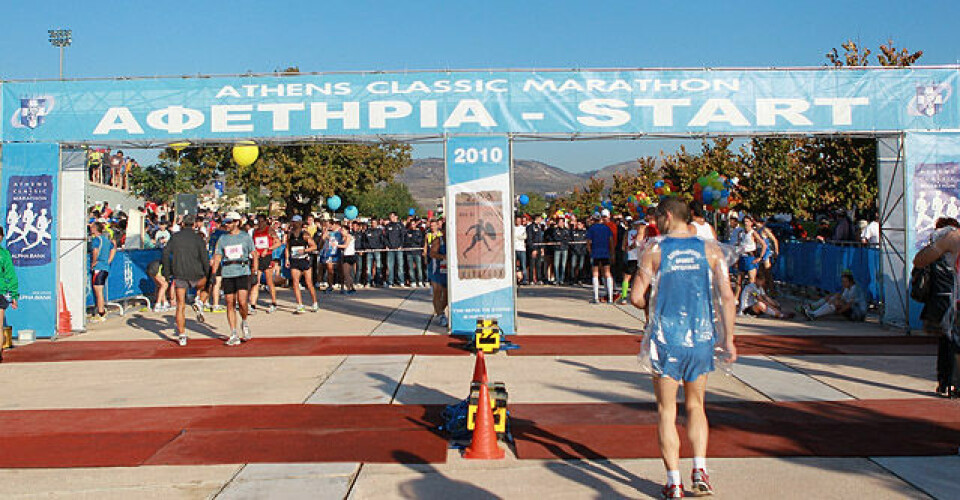 Den store maratonopplevelsen i Aten