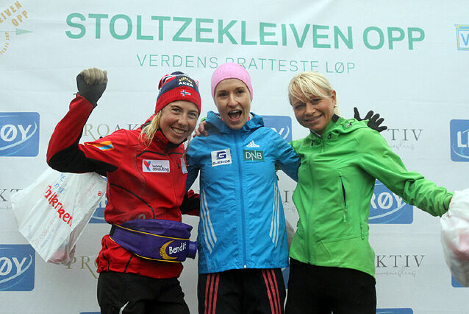 Karoline B Grøvdal vant Stoltzen foran Kristin Størmer Steira IMG_5455_640.jpg
