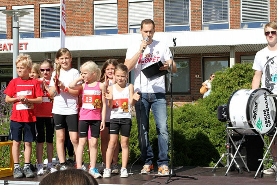 200 barn løp MiniSkiLøpet