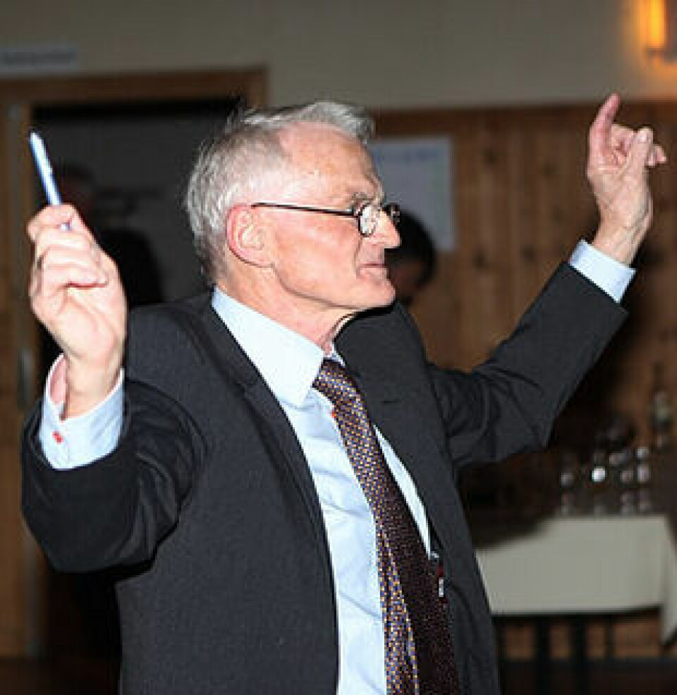 Helge Brekke ble feiret