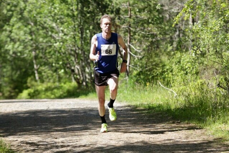 Jan Ketil Vinnes på vinnersporet, nå i Kleivane Rundt Kristian_Nedregaard_foer_maal