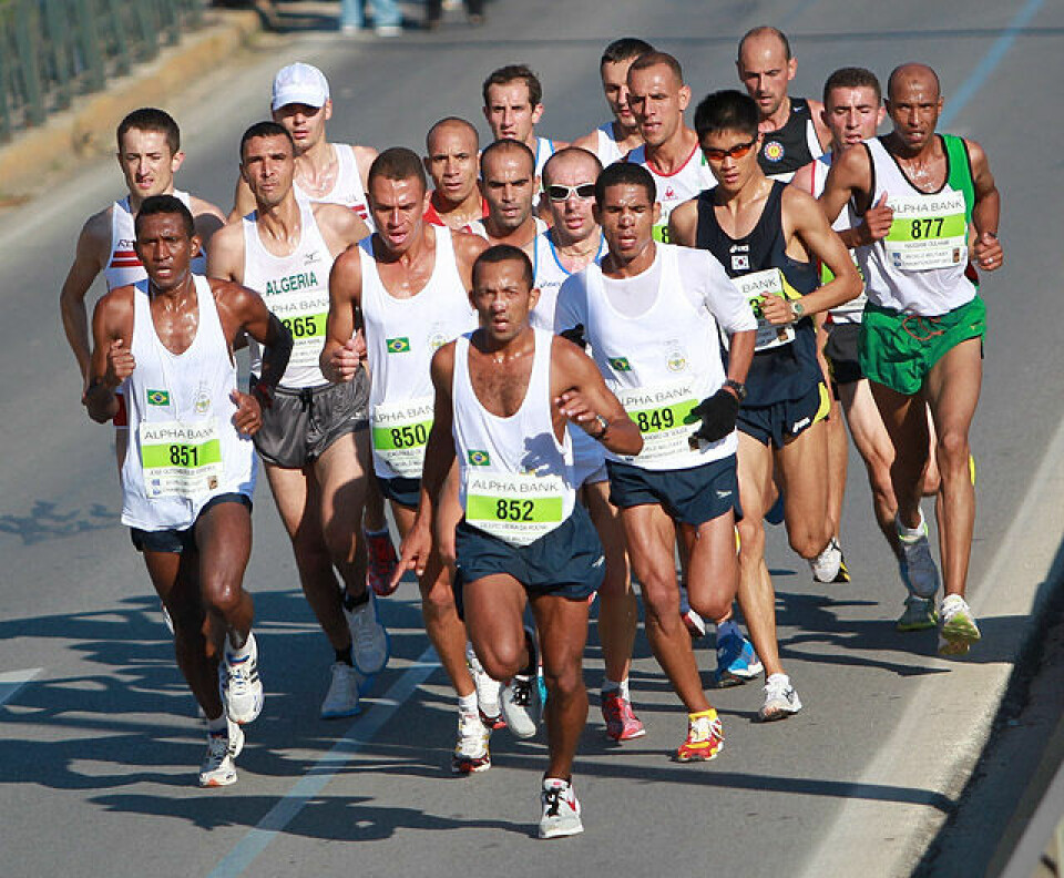 Den store maratonopplevelsen i Aten
