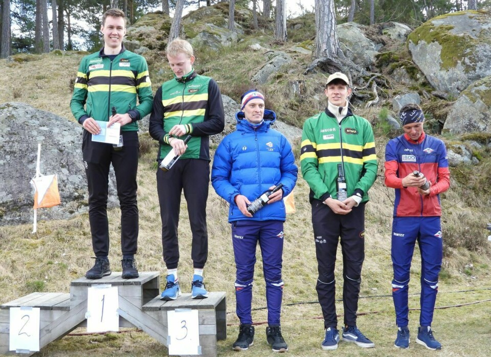 Olaussen, Vestøl og Bjørnerød til topps i Lørdagskjappen LK01_pallH212.JPG