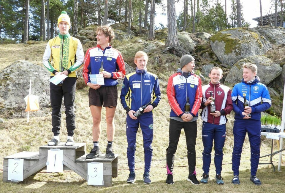 Olaussen, Vestøl og Bjørnerød til topps i Lørdagskjappen LK01_pallH21.JPG