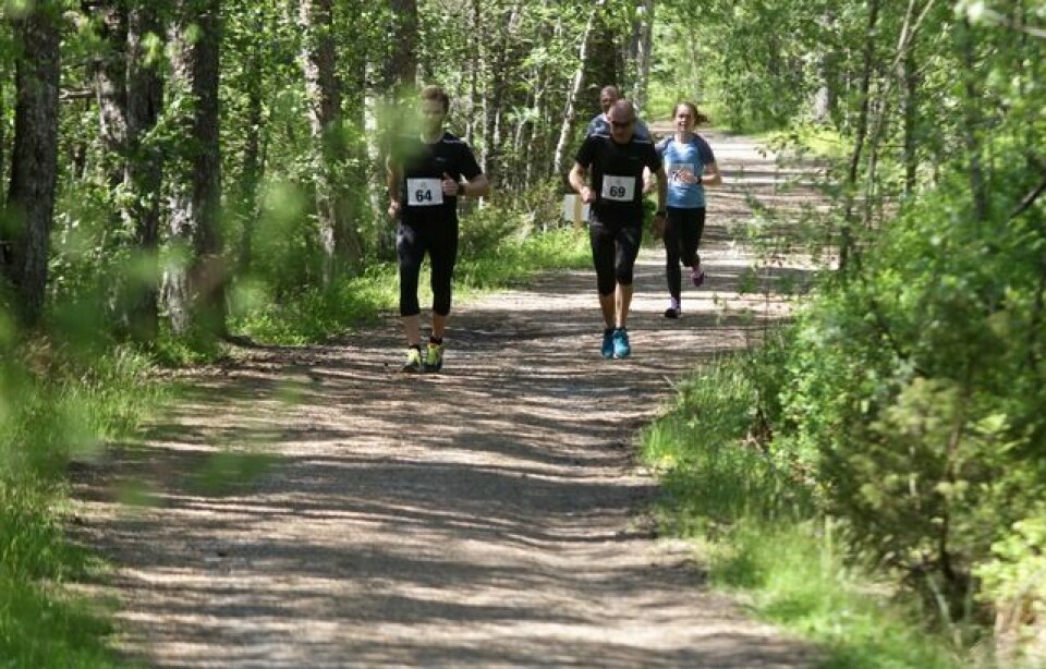 Jan Ketil Vinnes på vinnersporet, nå i Kleivane Rundt Stig_Johnny_Urke_foer_maal