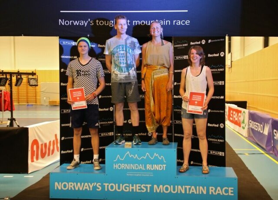 Tommy Haga og Malene Blikken Haukøy vant Hornindal Rundt beste_38km.jpg