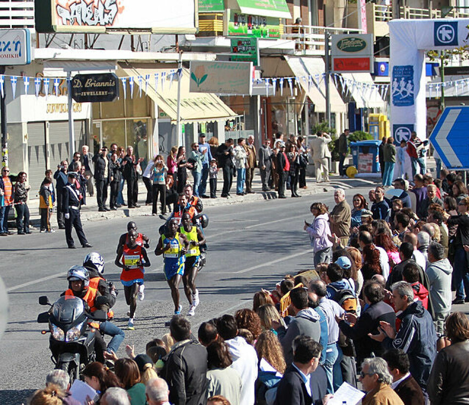 Den store maratonopplevelsen i Aten