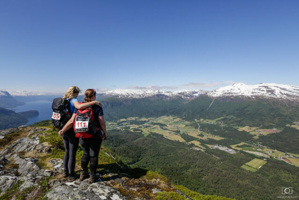 Tommy Haga og Malene Blikken Haukøy vant Hornindal Rundt 07.jpg