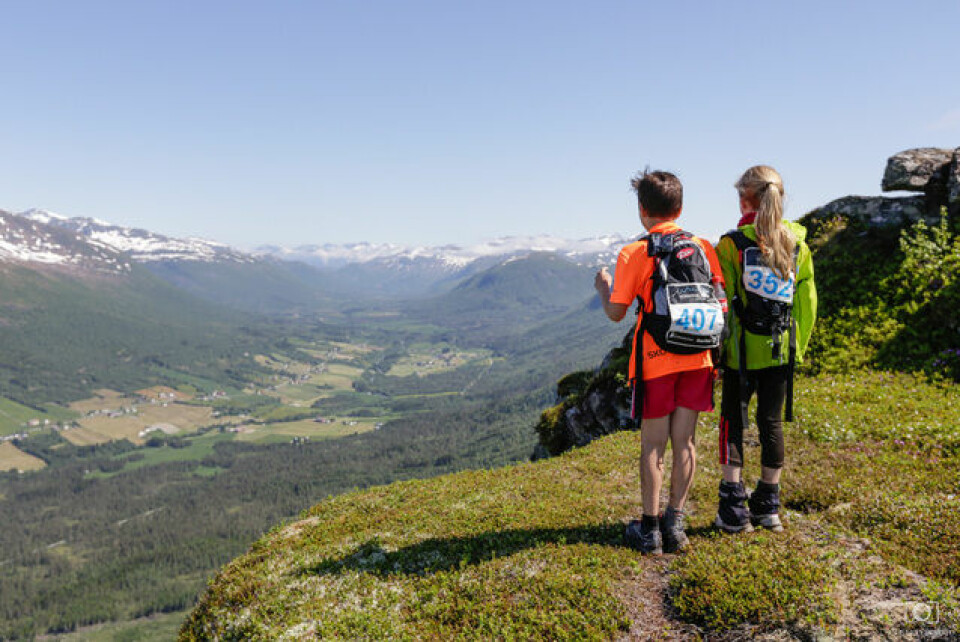 Tommy Haga og Malene Blikken Haukøy vant Hornindal Rundt 08.jpg