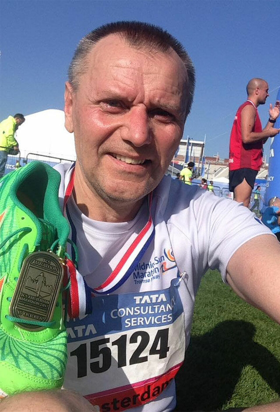 Løyperekord da mange norske løp Amsterdam Marathon Amsterdam_Nils_I_Haetta.jpg