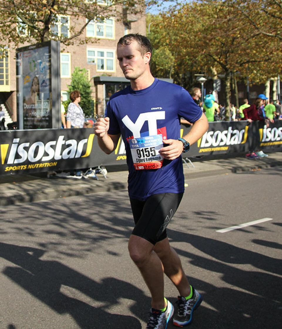 Løyperekord da mange norske løp Amsterdam Marathon Sigurd_Rognmo_Solvoll_Oslo_IMG_8773.jpg