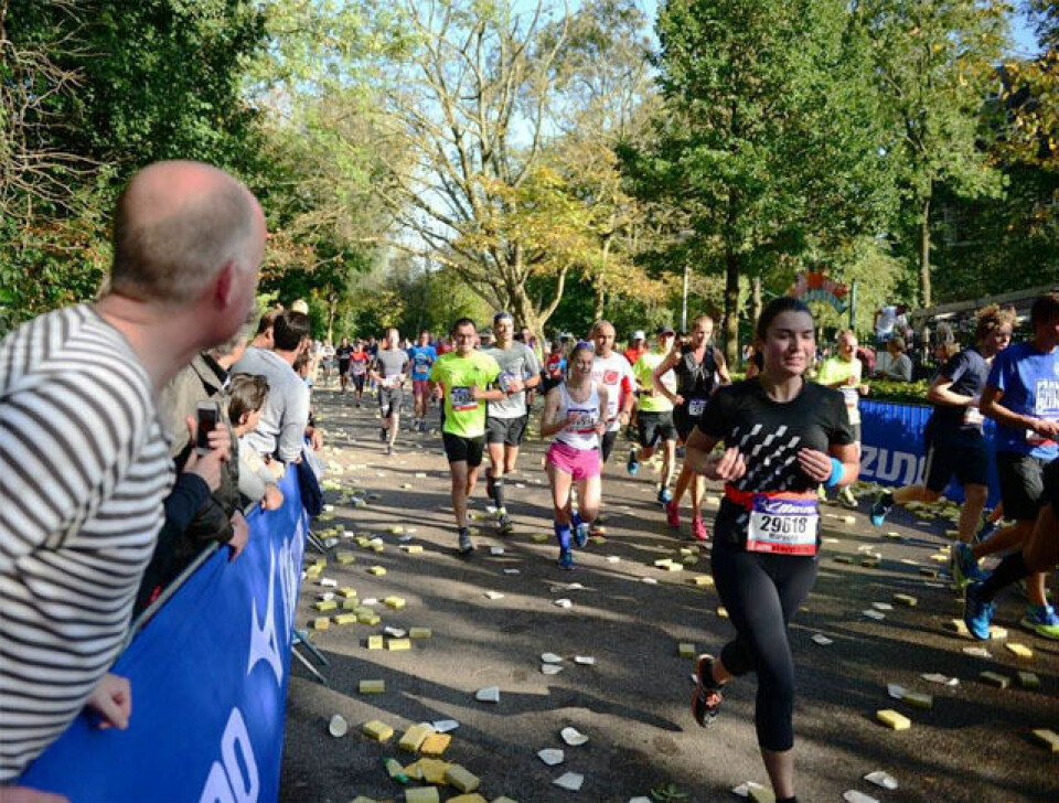 Løyperekord da mange norske løp Amsterdam Marathon Amsterdam_Vondelpark.jpg