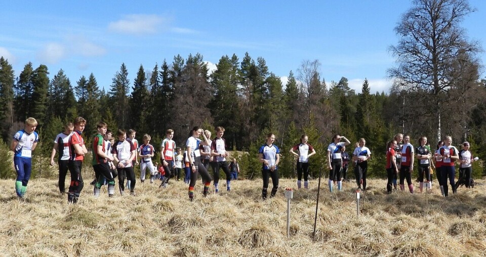 Klare til fellesstart. Klare til fellesstart.