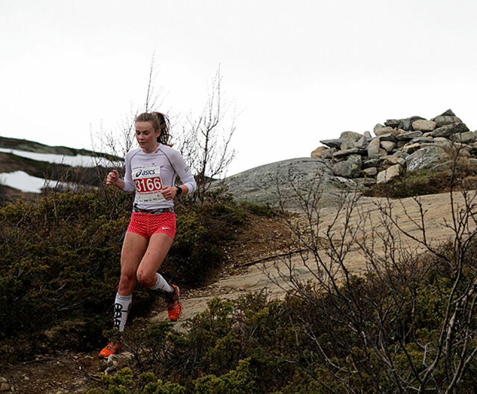 Litt over 400 fjellbukker og fjellgeiter løp 10 km i tøft fjellterreng Tine_Knutsmoen_IMG_1077.jpg