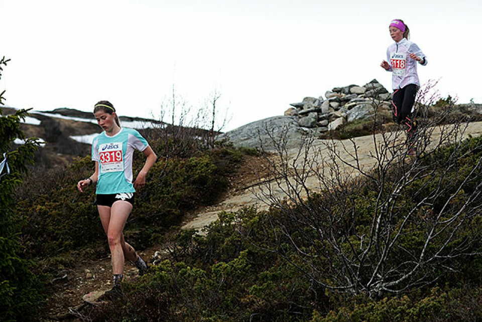 Litt over 400 fjellbukker og fjellgeiter løp 10 km i tøft fjellterreng Anja_Hakenstad_Evertsen_IMG_1159.jpg