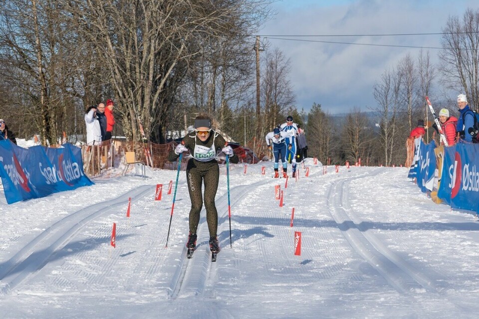 Andreas Nygaard lekte seg til seier i Trysil Skimaraton Martin Ek Hagen vinner TSM 2020.jpg