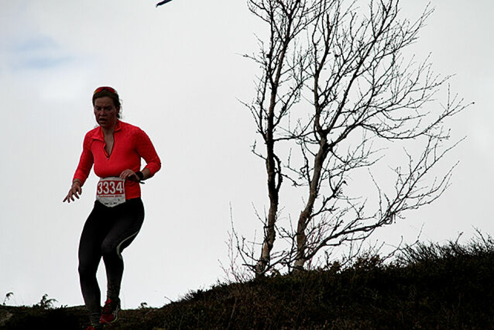 Litt over 400 fjellbukker og fjellgeiter løp 10 km i tøft fjellterreng Ingrid_Sorumshaugen_IMG_1233.jpg