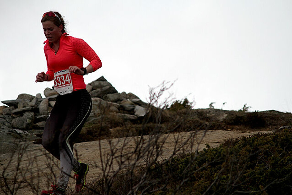 Litt over 400 fjellbukker og fjellgeiter løp 10 km i tøft fjellterreng Ingrid_Sorumshaugen_IMG_1237.jpg