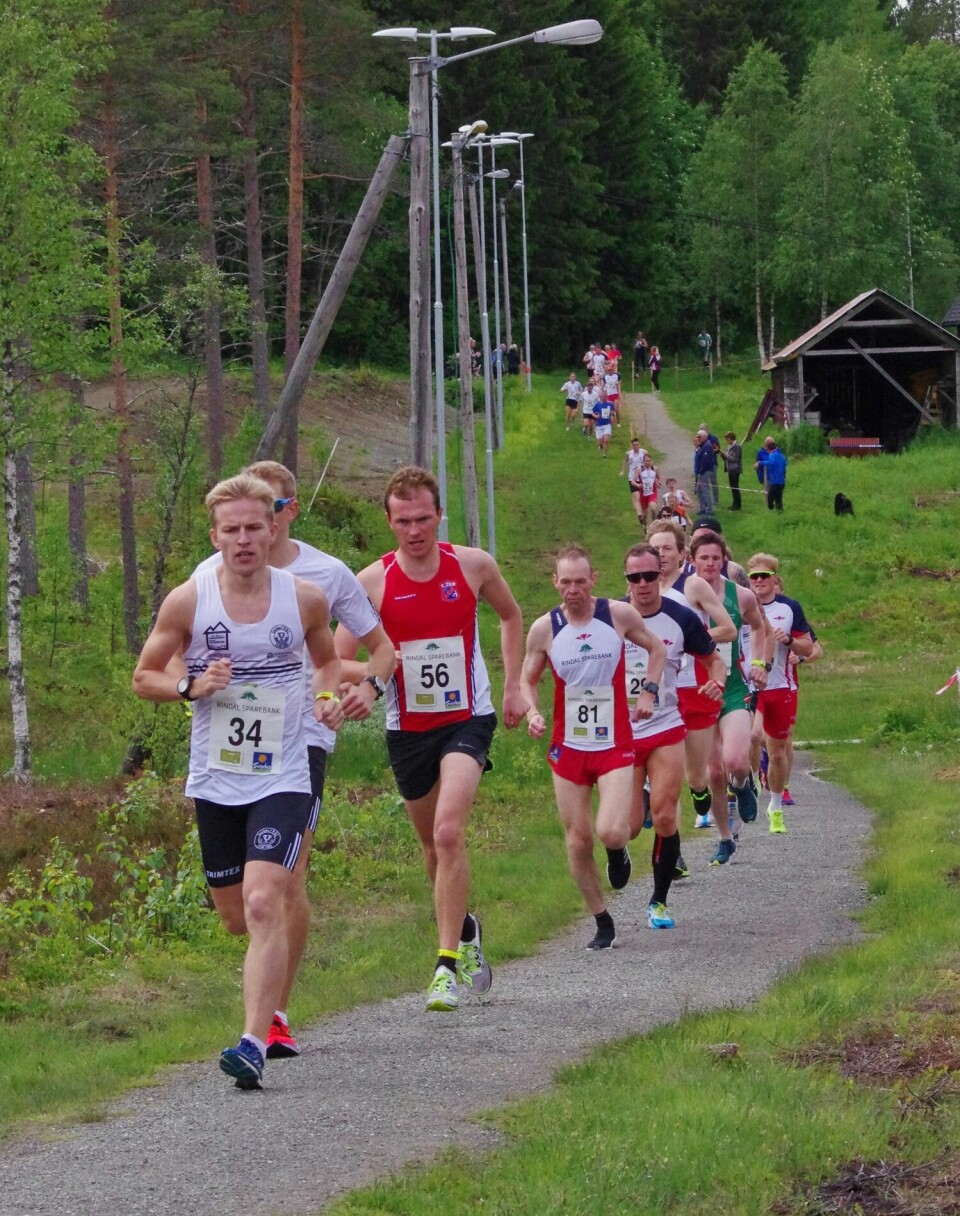 Rekorddeltagelse i Trollheimsløpet når Maridal og Woldvik vant 1.runde.jpg