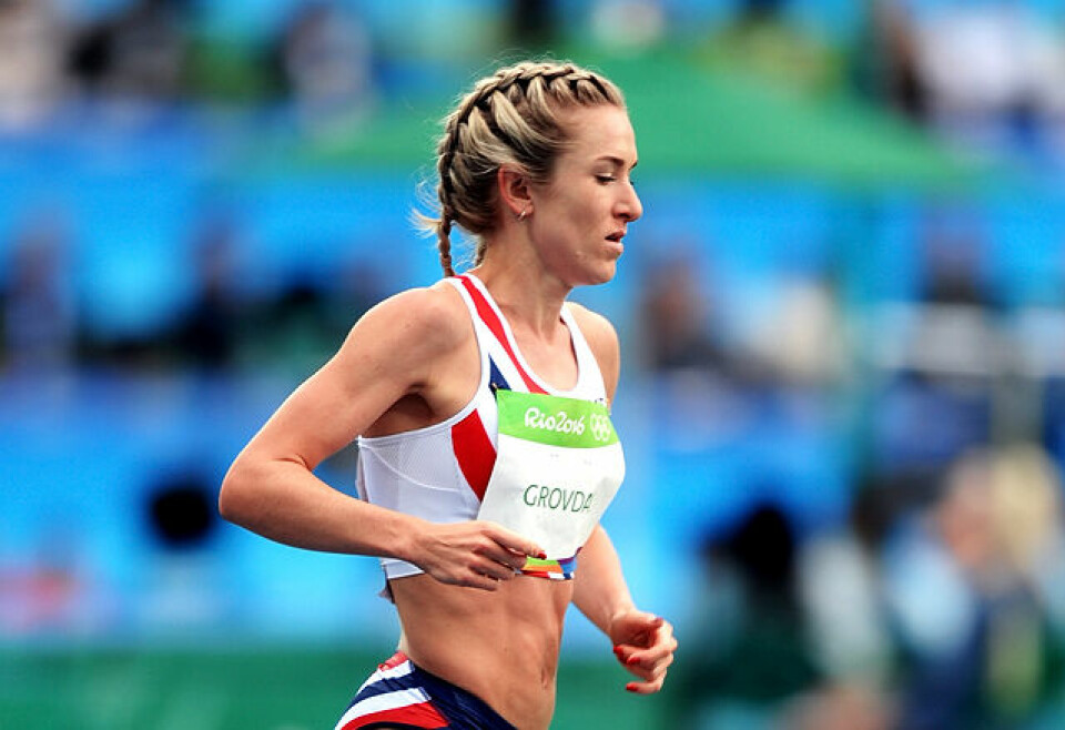 Karoline Bjerkeli Grøvdal er klar for 5000 m-finalen som går klokka 02.40 natt til søndag. (Foto: Mark Shearman) Karoline Bjerkeli Grøvdal er klar for 5000 m-finalen som går klokka 02.40 natt til søndag. (Foto: Mark Shearman)