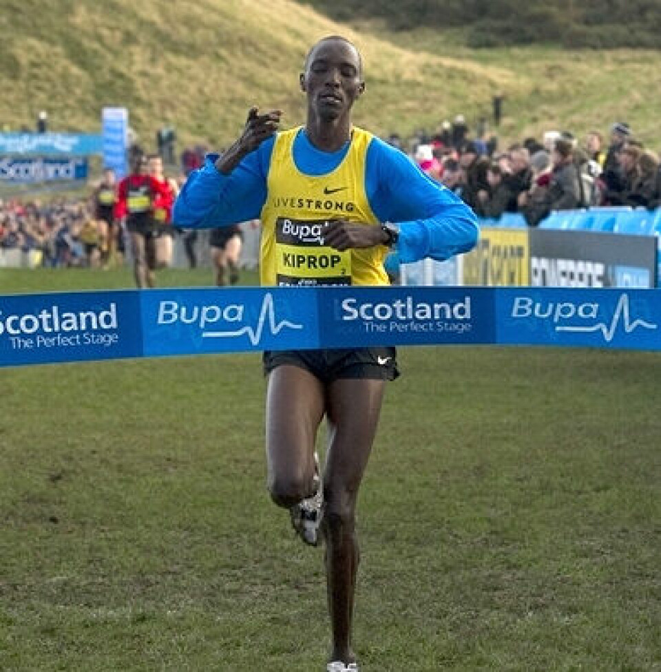 Kiprop og Bekele fikk bank i Edinburgh Absel_Kiprop_2013