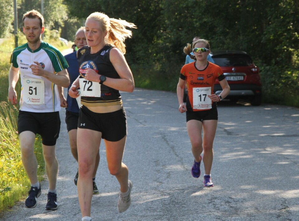 62 løpere i sommerkarusellen i Ålesund Bestekvinne_5km