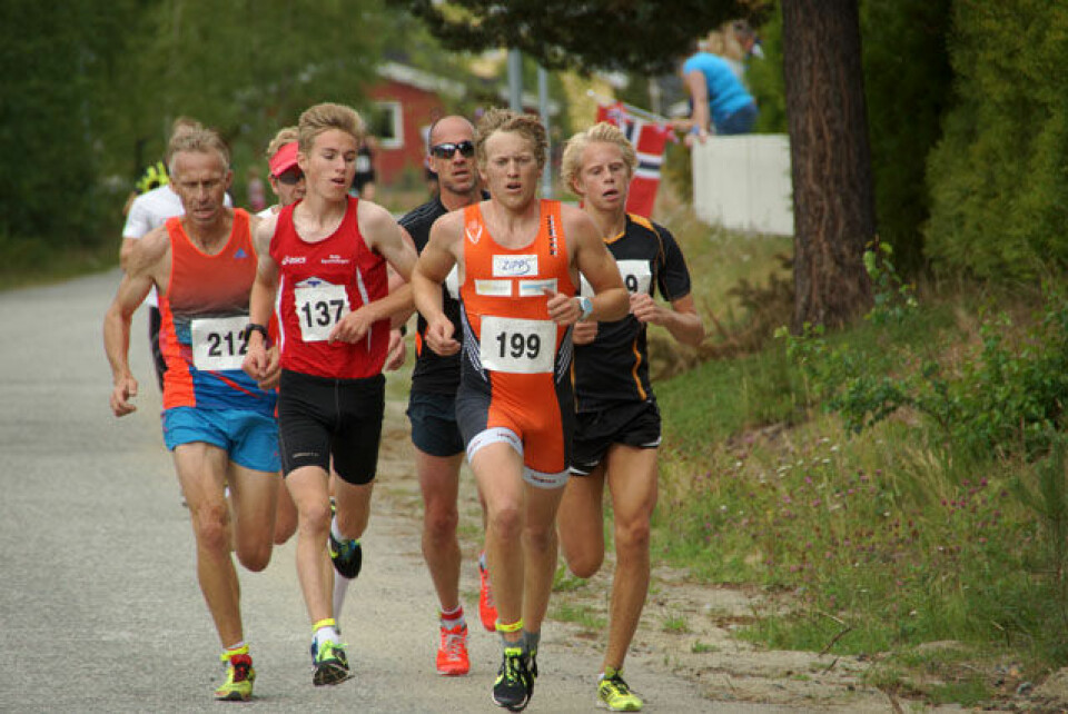 Nygård og Dahl vant Norges Raskeste 5 km på Nesbyen Teten_Norges_rasekste_5km_2014_DSC04194